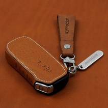이지스오토랩 키케이스 키홀더 기아 K5 DL3 니로 쏘렌토 MQ4 스포티지 NQ5 EV6 더뉴 셀토스 K8 하이브리드 스마트키케이스, 리츠S K-08 7버튼(카멜)