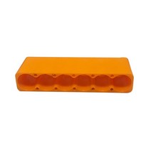 스팟용접기 18650 배터리 고정 장치 단일 행 양면 스폿 용접 리튬 팩 납땜 홀더, 02 6-section fixture