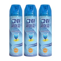 일명제약 그린세이프 킬라에프 에어졸 400ml 3개 모기 파리 살충제