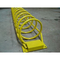 자전거 보관소 정비대 보관대 수직 거치대 양발 스탠드, 스파이럴 커스텀