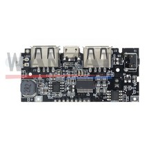 듀얼 USB 5V 1A 2.1A 모바일 전원 은행 18650 배터리 충전기 PCB 모듈 액세서리 전화 DIY LED LCD 보드
