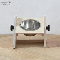 셀럽하우스 알베로스 원목 1구 식기 로우 스텐레스그릇, 상세페이지 참조, 상세페이지 참조