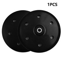 차량용 광택 패드 폴리싱 9inch 210mm 6 홀 벽 연마 샌딩 패드 백킹 플레이트 10mm 스레드 후크 앰프 포함 루프 샌딩 디스크 연마 도구 전동 공구, 협력사