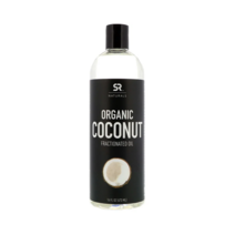 Sports Research 유기농 코코넛 오일 피부 모발용 Organic Coconut Fractionated Oil 16 fl oz (473 ml)