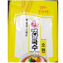 업소용 식자재 면사랑 소면국수 오뚜기 3Kg 실온보관국수 국수소면 중면 당면 라면 우동 잔치국수 쌀, 쿠팡 1