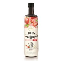 쁘띠첼 미초 딸기 900ml/홍초/흑초/식초음료/파인애플식초, 1