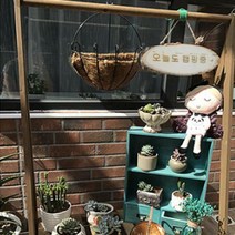 레이저 인쇄 각인 나만의 캠핑 문패 카페 간판 팻말, 앞면