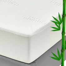 651737 KREATEZ 5Sided 100 Waterproof Bamboo Mattress Protector HypoAllergenic Ultra Soft Noiseless C