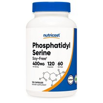 Nutricost Phosphatidylserine 포스파티딜세린 400mg 120정
