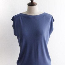 오브원 멘시아 레이온 보트넥 나시 니트