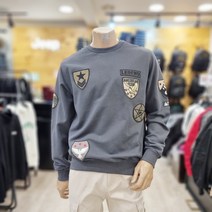 지프 (NC불광점 한정특가70% 할인) ﻿﻿남녀공용 ﻿화려한 와펜이 포인트로 들어간 티셔츠