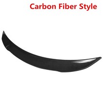 C118 자동차 리어 스포일러 ABS 테일 윙 립 장식 메르세데스 벤츠 CLA 클래스 2019-2020 CLA250, 01 Carbon Fiber Style