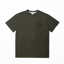 그롭스 U.S.MARIN 앵커 반팔 티셔츠(카키) 반팔티 M~L 밀리터리 캐주얼 반팔 티셔츠 아이콘
