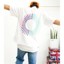 3XL 큰옷 빅사이즈티셔츠 프린팅 커플반팔 3컬러