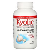 Kyolic 쿄땡 쿄릭 숙성 마늘 나토키나아제 테아닌 160캡슐 약들약 고약사, 1개