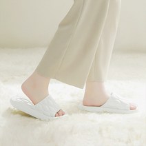 경량 EVA 푹신한 물결 슬리퍼, 물결 슬리퍼_화이트