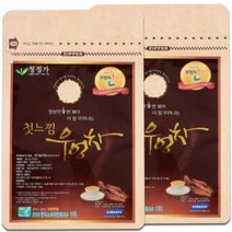 청정가 영농조합법인 첫느낌 우엉차(160g+160g) 파우치 세트/유기농9번볶은우엉차/국산 유기농/우엉차의 효능/만드는법