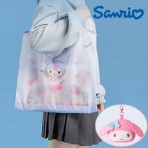 마멜 쿠로미 시나모롤 휴대용 시장 장바구니 에코백, 마이멜로디