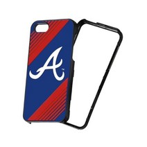 Forever Collectibles MLB 투피스 스냅온 아이폰 5/5S 폴리카보네이트 케이스 - 소매 포장 - 애틀랜타 브레이브스