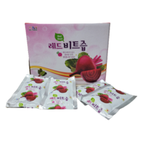 친환경무농약인증 100% 순수 레드비트즙 진액, 50팩, 110