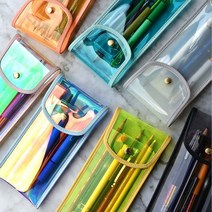 플레픽 트윙클 펜슬 포켓, 네온 오렌지, 1개