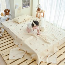 [포몽드] 백숙이 자수 인견 여름 아기 쿨매트, 제품:인견쿨매트 아동 / 선택:01치크고미