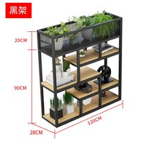 인테리어 수납장 발코니 파티션 가벽 철제 원목 원룸 거실 공간 분리 셀프 만들기, K타입, 상세페이지 참조