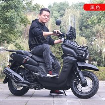 스쿠터 오토바이 바이크 150CC 남성 여성 매장 가게, 블랙 더블 브레이크 전면 후면 확장탱크