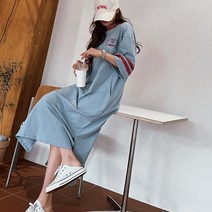 [난닝구]러켈스 나염롱원피스