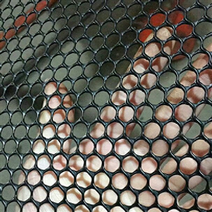 메쉬휀스 울타리 펜스 철조망 안전 대문 담장 그물 양계장 출입문 창고 바리게이트 보호, 순신소재 0.8홀 폭 50cm