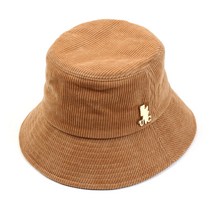 [유니버셜케미스트리] Side Thunder Beige Corduroy Bucket Hat 버킷햇