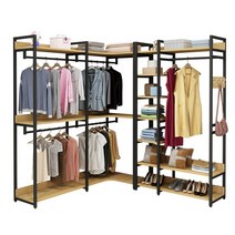 기역자 드레스룸행거 맞춤제작 옷방 튼튼한헹거, D형 왼쪽길이140cm오른쪽길이120cm