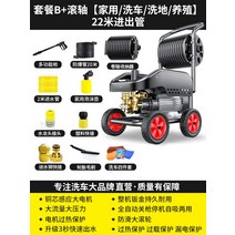 고압세차기 고압세척기 세차건 검은 고양이 세인트 일반 자동차 세탁기 가정용 220V 물총 워터 펌프 브러시 유물 강력한 바닥 잡아, 9. 패키지 B + 롤러 [가정용/세차/바닥세척/사육]