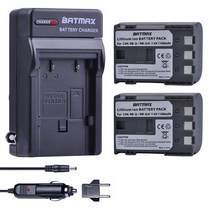 캐논 2Pcs NB-2L NB 2L NB2L NB-2LH BP-2L5 1100mAh 충전식 리튬 이온 배터리 충전기 캐논 카메라 350D 400D G7 G9 S30 S40 z1