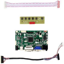 M.NT68676.2 노트북 화면 용 HDMI + DVI VGA 다이소별 드라이버 안경 보드 MONITER 키트 LCD LED 개조 (명확한 제품 옵션보기), 1366x768 40pins