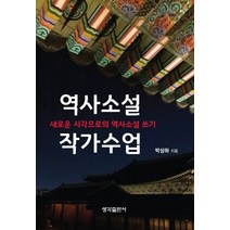 역사소설 작가수업:새로운 시각으로의 역사소설 쓰기, 생각출판사, 박상하