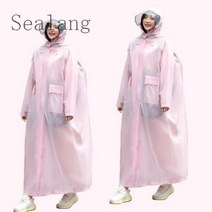 [Sealang]전신 판초 우의 패션 판초 투명 우비 JJ8YANF307