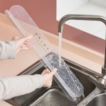 싸다구 물튀김 워터 물막이 주방 가림막 투명 방지 펜스 설거지 물막이판 설겆이 씽크대, 단품