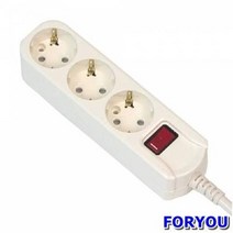 ForU580 써보니 3구 접지스위치멀티탭 M 박스 15개 개별스위치 가전용품 전기용품