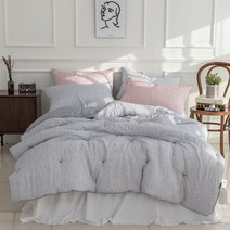 라이핀 SEM020 간절기 레이온 이불 베게 패드 침구세트 S