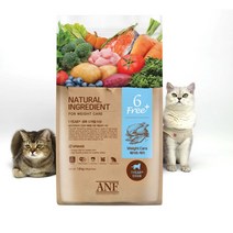 anf 6프리 플러스 캣 웨이트케어 1.8kg 뚱냥이 체중관리 유기농 건식사료 기호성 좋은 고양이 다이어트 사료