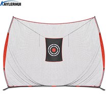 KaylerHui 개인 골프연습망 스윙연습장 네트 세트 GG-12X10