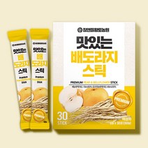 푸르담 맛있는 배도라지청 스틱, 30개입, 12g
