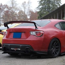 Carbon Fiber CAR WING TRUNK Lip Toyota GT86 Subaru BRZ Scion FR-S 2012, 03 Real Carbon Fiber
