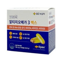 GC 녹십자 알티지오메가 3 맥스, 6개, 60정, 60정