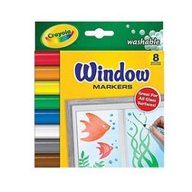 크레욜라 8색윈도우용수성마카 미술 색칠 놀이 아동 어린이, 본상품선택