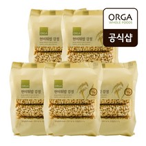 [올가] 현미튀밥 강정 (105g X 5), 5개, 105g