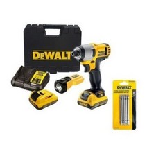 디월트 12V MAX 컴팩트 충전 임팩 드라이버 DCF815D2T + 십자팁 DWA00001 5p 세트, 4세트