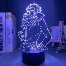 강아지 고양이 드라이룸 대형견 WooBong BUNGO STRAY DOGS Ryunosuke Akutagawa 3d led 램프 침실 mange 야, 01 13_04 Crack base 16colours