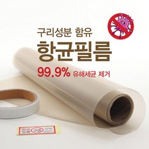 국내산 엘리베이터 버튼 항균필름 99.9% 세균제거 다용도 구리항균필름 2m 4m, 항균필름 2M x 2개